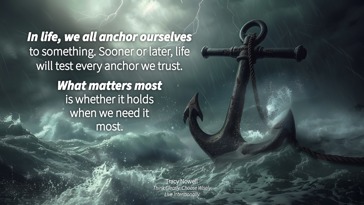 Anchoring Your Life in What Matters Most